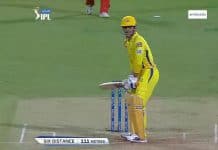 Video : Ms Dhoni hits Biggest six of IPL 2019