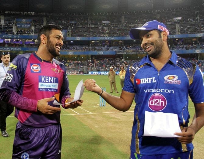 RPS Dhoni and MI Rohit