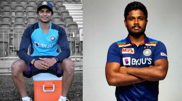 Sanju Samson and Natarajan