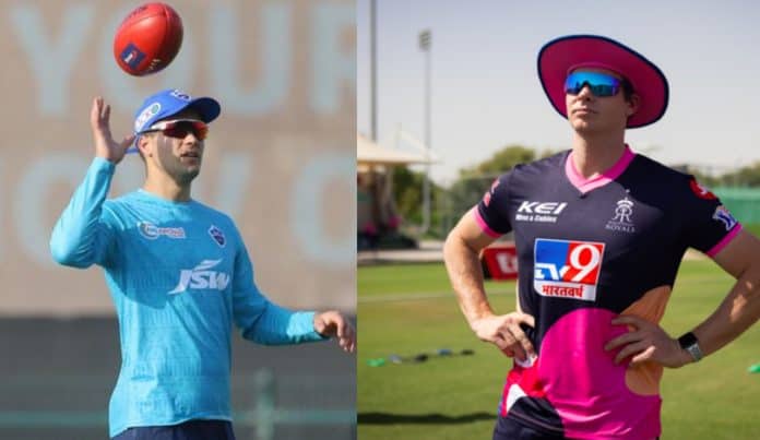 Alex Carey and Steve Smith