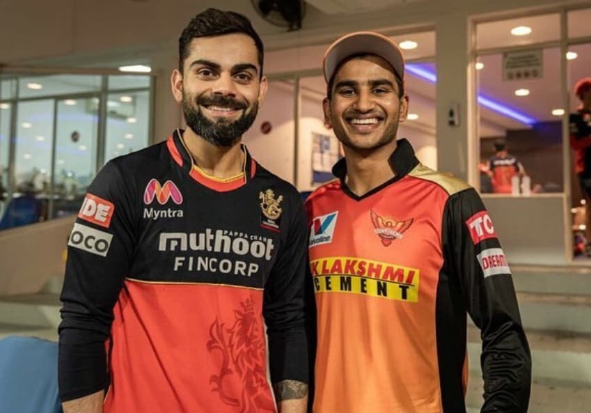 Virat Singh with Virat Kohli