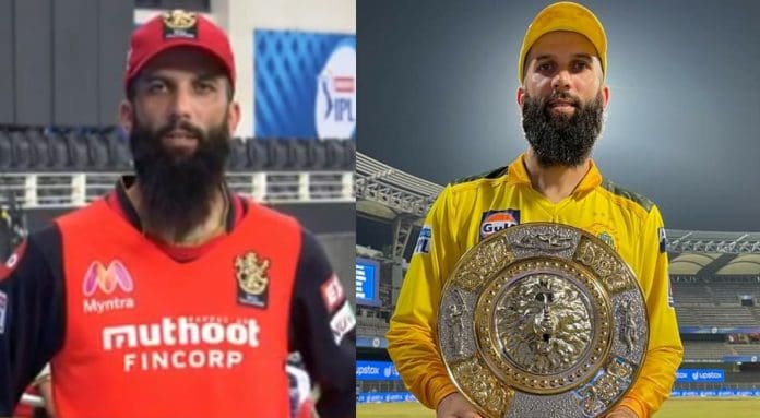 Moeen Ali in Dhoni's Team