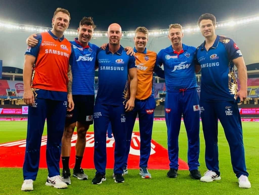 Mumbai Indians and Delhi Capitals