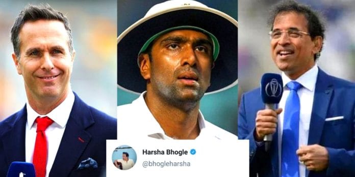 Harsha Bhogle reacts to Michael Vaughan plea to bring Ravichandran Ashwin