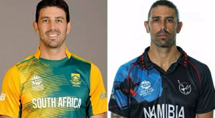 David Wiese South Africa and Namibia