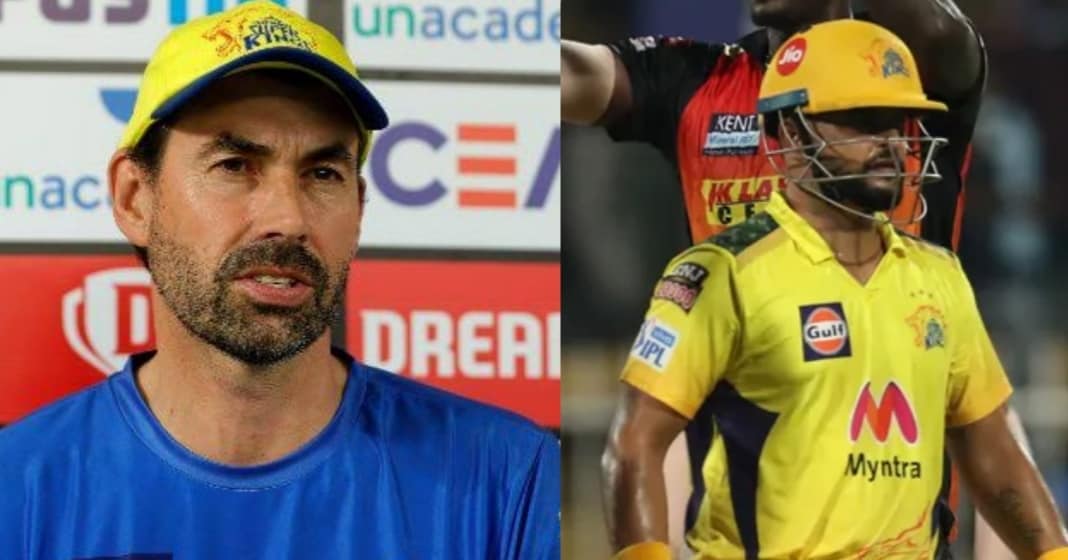 CSK coach Fleming breaks silence on Raina's disappointing form