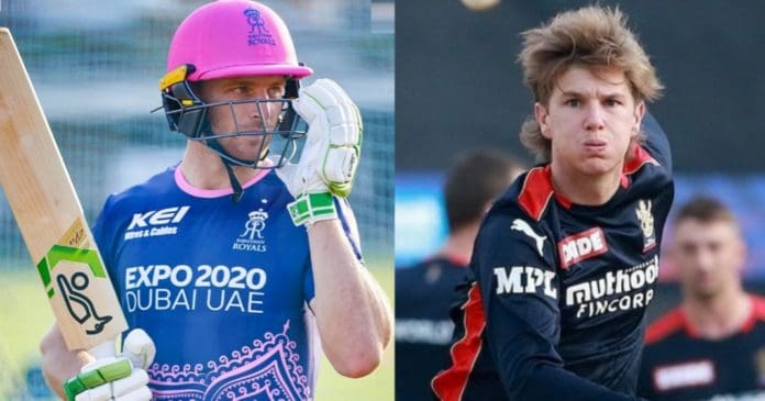 Jos Buttler and Adam Zampa IPL 2022