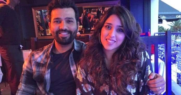 Rohit Sharma louds Ritika Sajdeh for her constant support