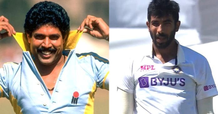 Jasprit Bumrah Kapil Dev India vs South Africa 3rd Test 2021-2022