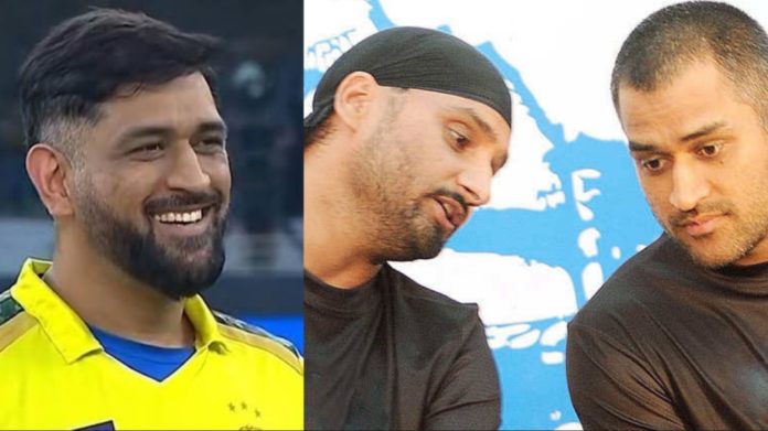harbhajan singh ms dhoni Harbhajan Singh MS Dhoni