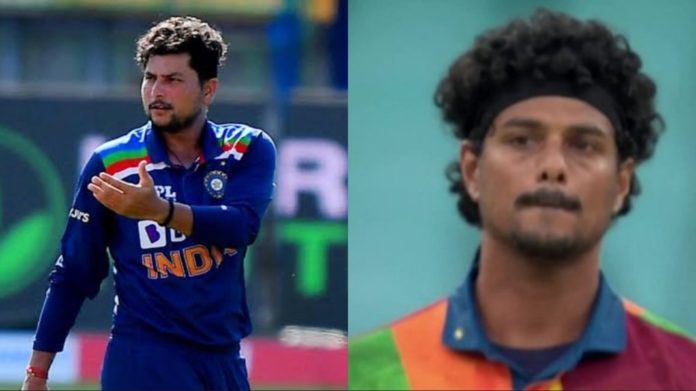 kuldeep yadav lookalike Sri Lanka