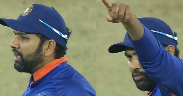 West Indies Rohit Sharma scolding Chahal