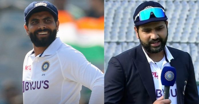 Ravindra Jadeja - Rohit Sharma Declaration Ravindra Jadeja - Rohit Sharma Declaration