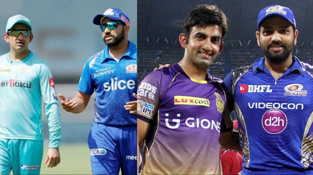 Thankfully I don't captain anymore"- Gautam Gambhir sends a special message  to Rohit Sharma on his birthday