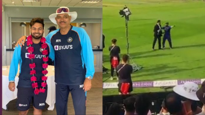 rishabh pant ravi shastri Rishabh Pant