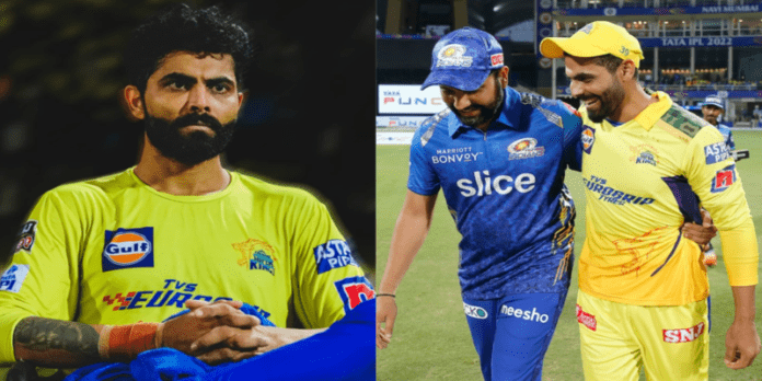 Rumours of Ravindra Jadeja leaving CSK and joining MI get more sparks, after the all-rounder posted a picture in Blue Jersey.