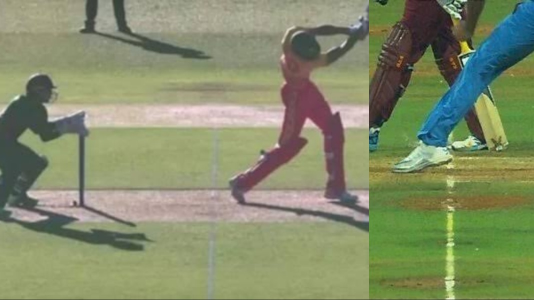 3 ways apart from overstepping when a delivery a noball in cricket