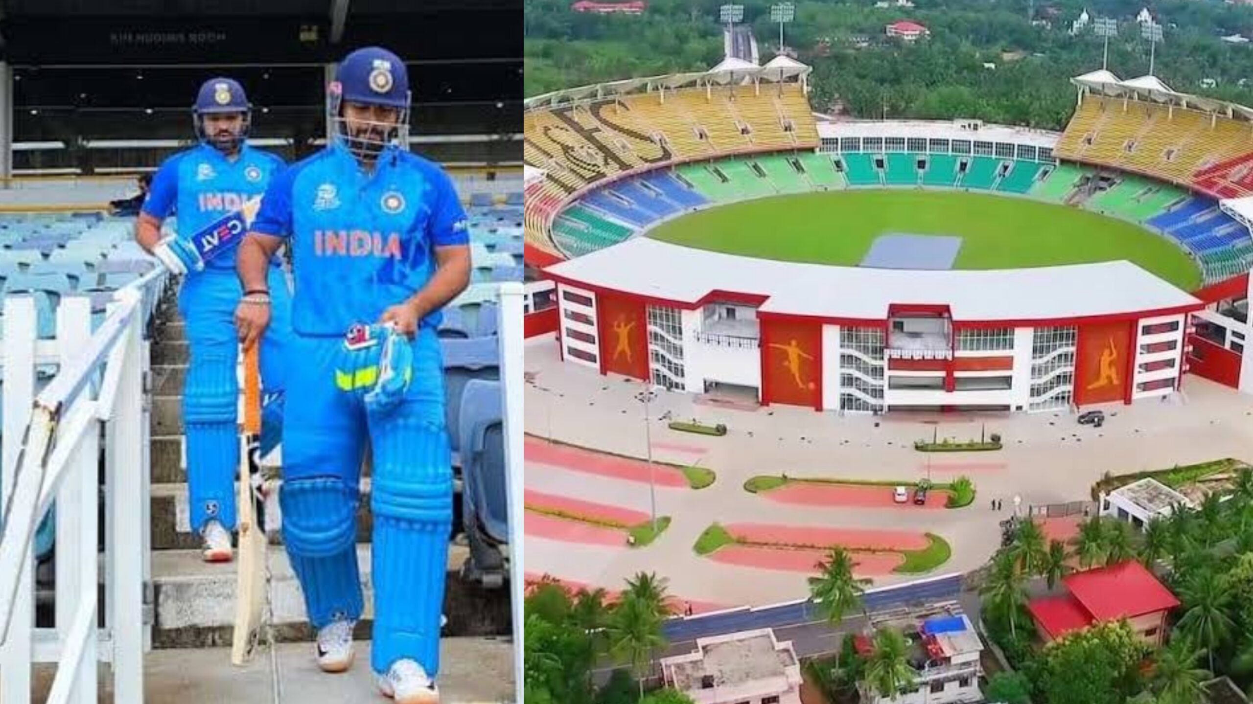 2 stadiums which will host warmup matches of India in ICC World Cup 2023