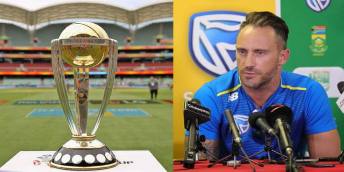 Will be hard to get past them...- Faf du Plessis predicts the firm favorites for 2023 ODI World Cup