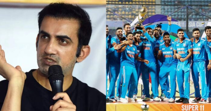 Gautam Gambhir India vs Australia ICC Cricket World Cup 2023
