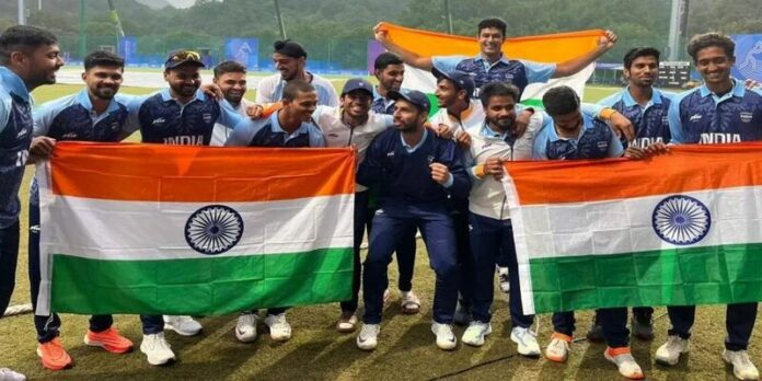 Here's the Reason why the India team gold medal despite the final match against Afghanistan was abandoned due to rain