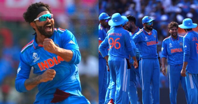 Ravindra Jadeja India vs Australia ICC Cricket World Cup 2023