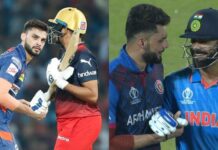 “In the king’s realm”- Royal Challengers Bangalore reacts to Virat Kohli hugging Naveen-ul-Haq Virat Kohli Naveen-ul-Haq