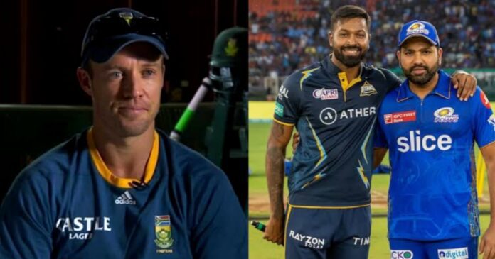 AB de Villiers Hardik Pandya Rohit Sharma Mumbai Indians IPL 2024