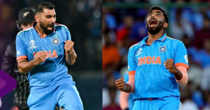 Mohammed Shami Jasprit Bumrah India ICC Cricket World Cup 2023