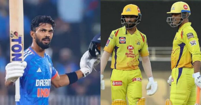 Ruturaj Gaikwad MS Dhoni India vs Australia T20 series 2023