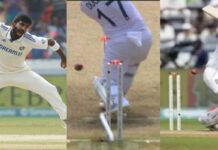 Watch: Animated Jasprit Bumrah comes up with Fiery Celebration after castling Ben Duckett in Hyderabad