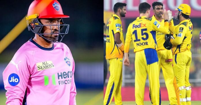 benched players CSK